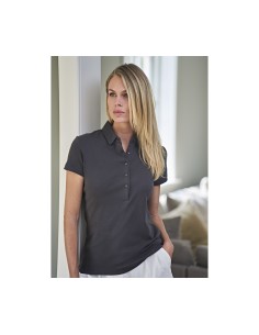 T-1441-Womens Pima Cotton Polo 2